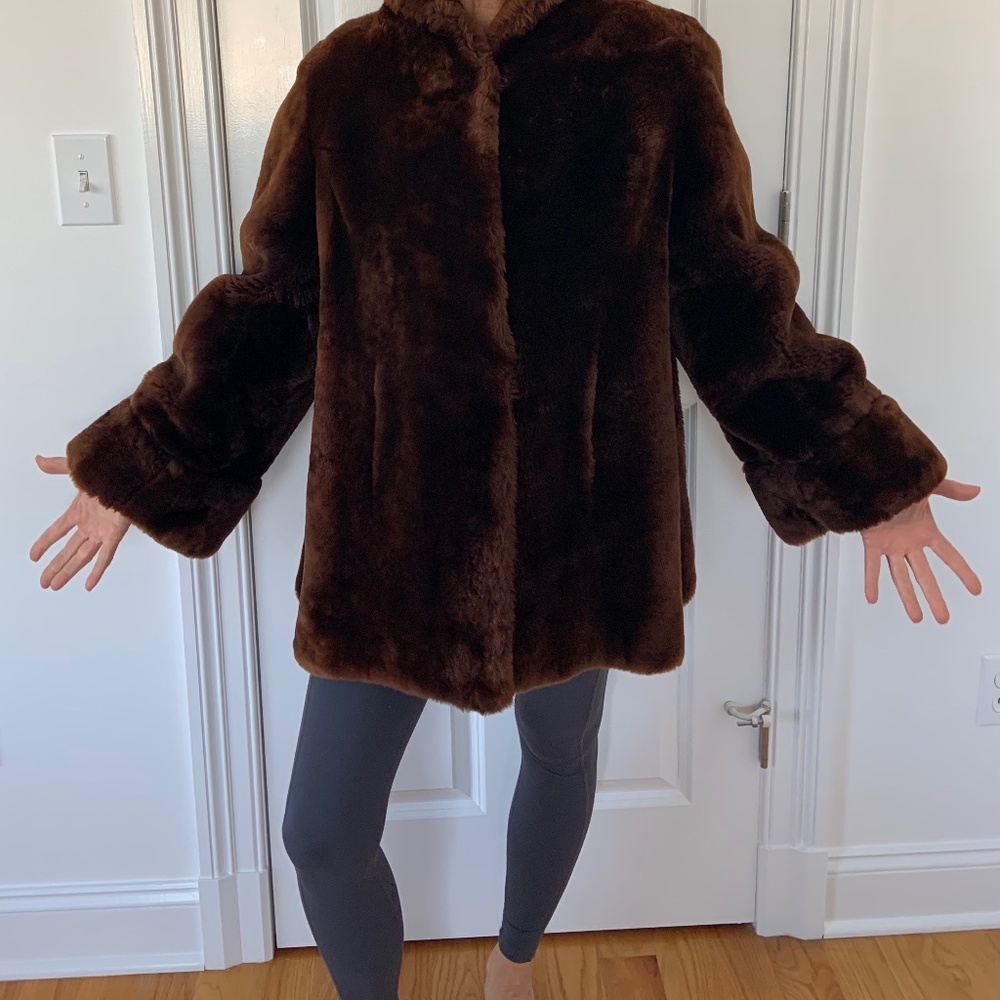 Vintage Sheared Beaver Coat
